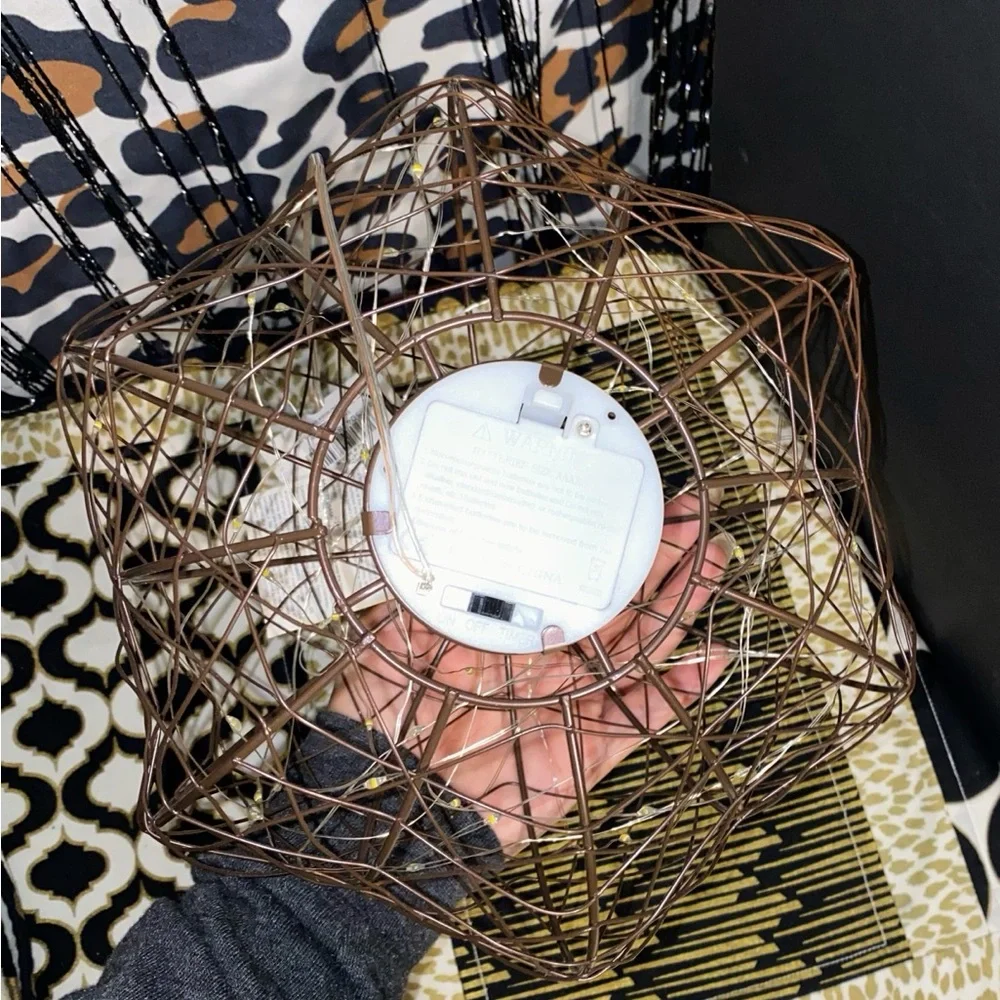 FALL FEST WIRE LIGHT UP PUMPKIN